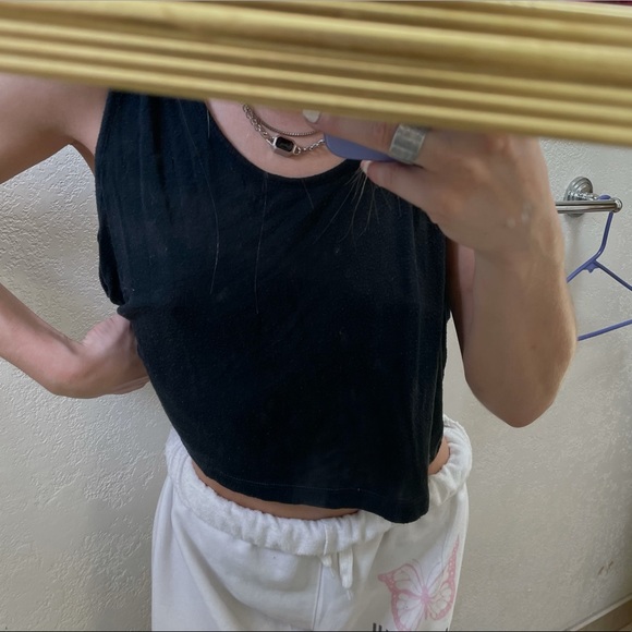 BLACK BRANDY MELVILLE TANK TOP - Picture 1 of 5